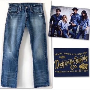Ralph Lauren Jeans - DENIM & SUPPLY RALPH LAUREN DISTRESSED JEANS 31 32 Ralph Lauren Jeans - DENIM & SUPPLY RALPH LAUREN DISTRESSED JEANS 31 32